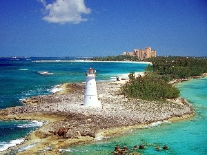Bahamas, Islands, Lighthouse, maritime