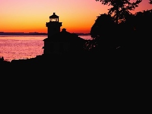 Great Sunsets, Lighthouses, Sky