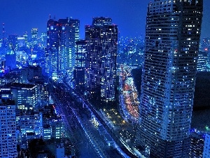 night, Tokio