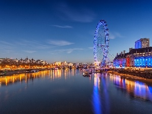 River, Observational, London, thames, circle