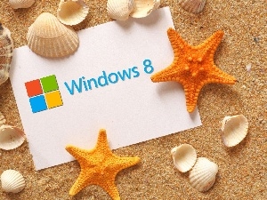 Sand, Shells, Windows 8