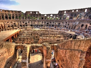 ruins, sightseeing, Coloseum