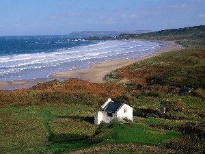 small, Sea, Ireland, Home, coast