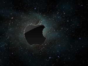 star, Universe, logo, Apple