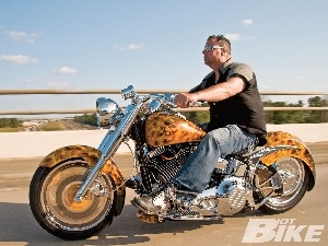 Airbrush, Harley Davidson Fat Boy