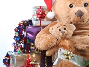 gifts, christmas, bear