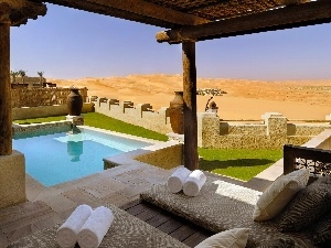 Desert, Pool, Hotel hall, Spa