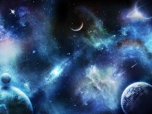 Planets, universe